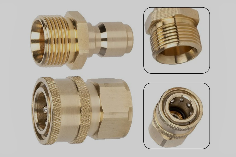 High Pressure Fitting And Quick Release Coupling